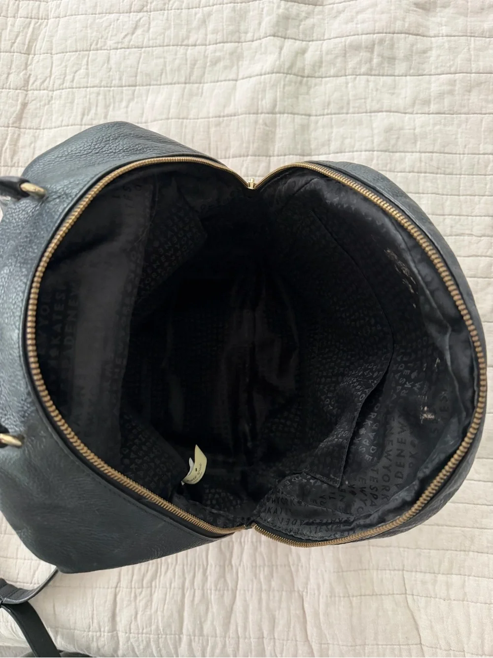 kate spade compact pebbled